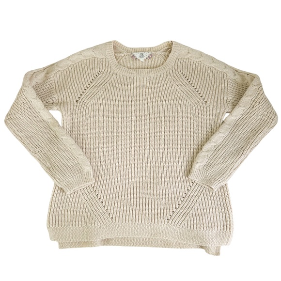 Beige Knit Sweater - Picture 6 of 6